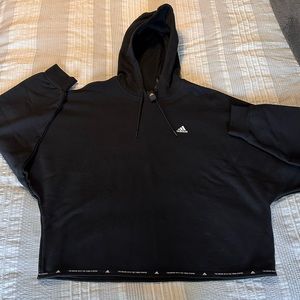 Adidas crop hoodie